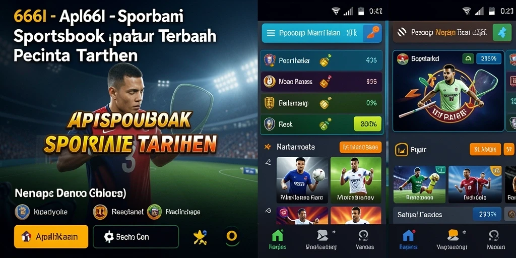Tampilan aplikasi 666I dengan fitur taruhan yang menarik.