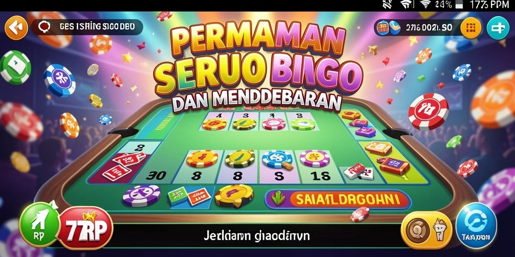 Tampilan menarik dari gameplay Bingo di 77RP yang seru.