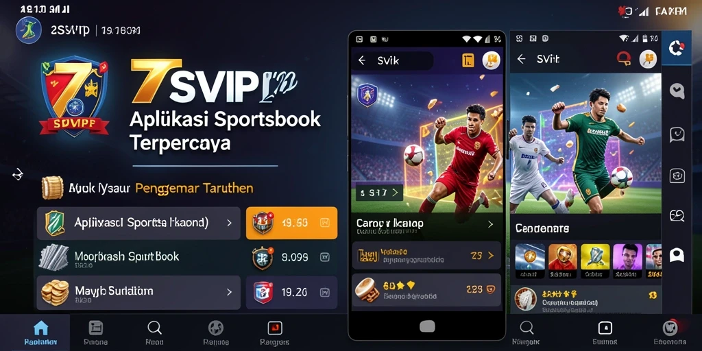 Tampilan antarmuka aplikasi 7SVIP yang menarik dan mudah digunakan dalam taruhan olahraga.