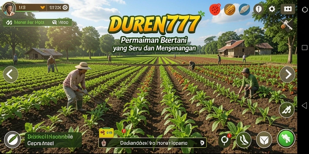 Tampilan menarik gameplay DUREN777 yang penuh warna dan menyenangkan.