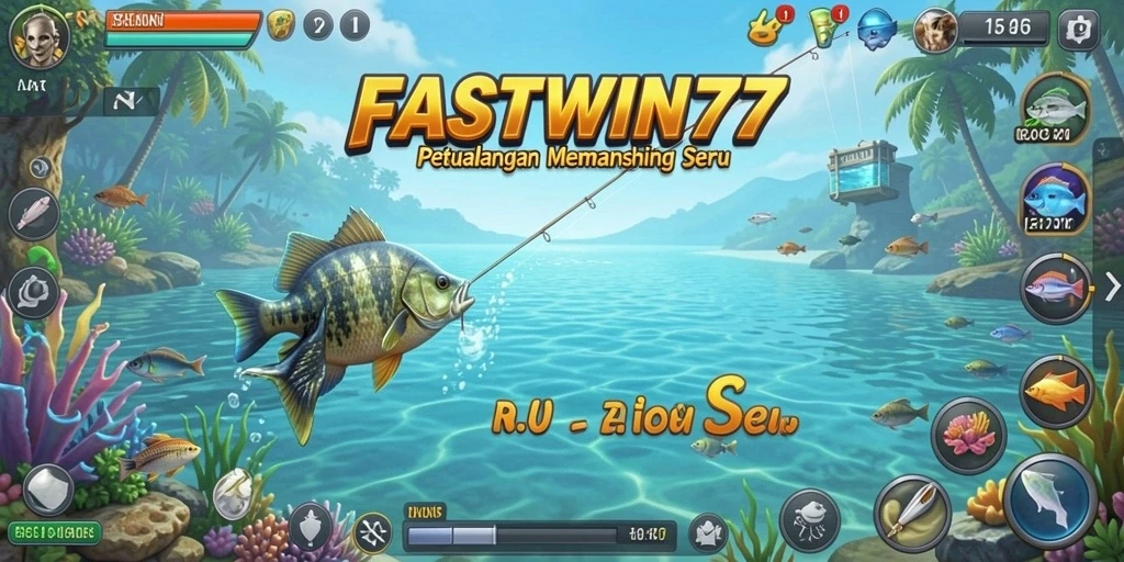 Gambaran gameplay FASTWIN77 yang seru saat memancing.
