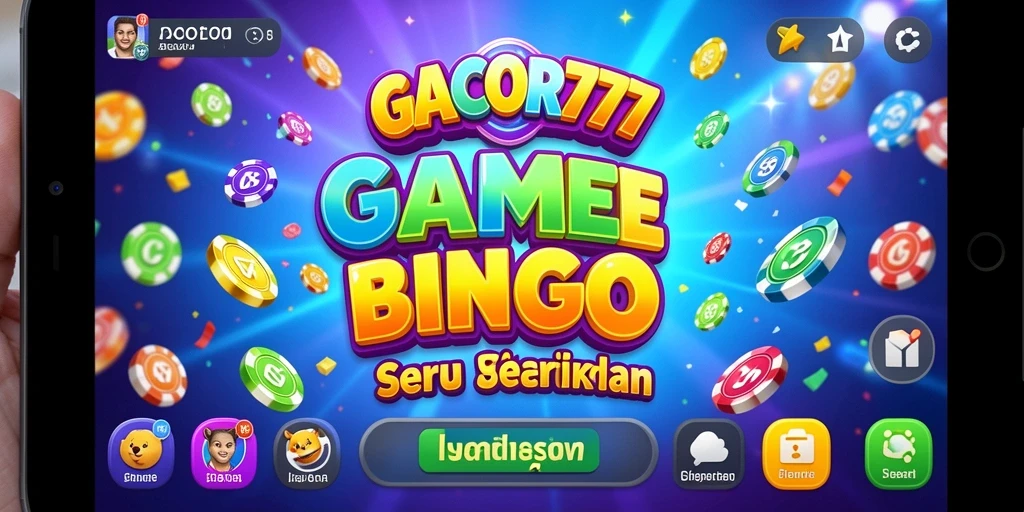 Tampilan gameplay menarik dari GACOR777 yang menunjukkan suasana Bingo.