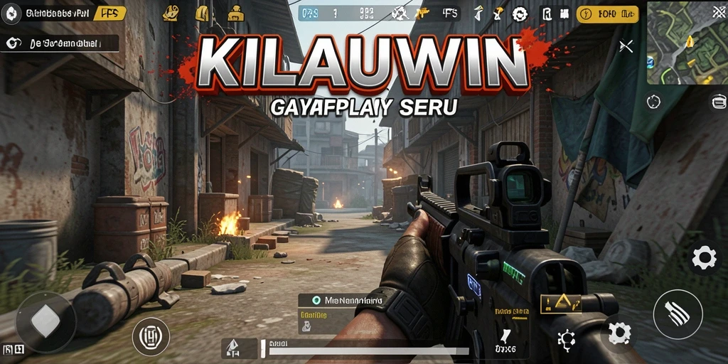 Tampilan gameplay KILAUWIN yang seru dan menegangkan.