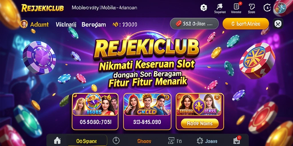 Screenshot gameplay terbaik dari REJEKICLUB yang menunjukkan keseruan permainan Slot.